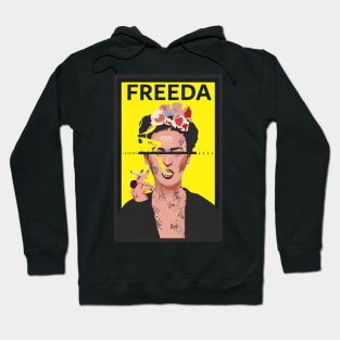 Freeda in Yellow Hoodie